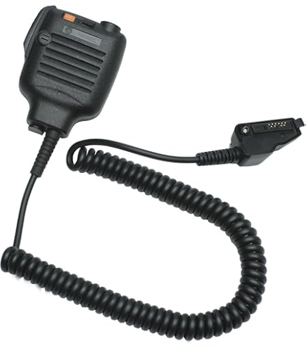 Amazon.com: HEOPBIRD KMC-25 Shoulder Lapel Mic Speaker Microphone